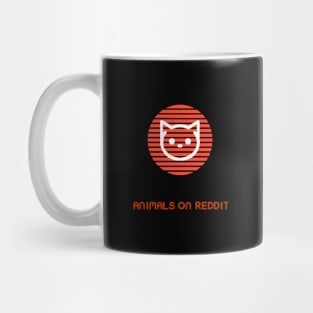 r/AnimalsOnReddit (Cat and Logo) - Items Include Mug